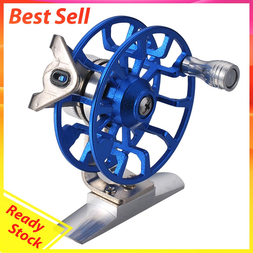 Reel Pancing Tangan Kanan Bahan Full Metal Untuk Fly Fishing Ice Smooth Rock