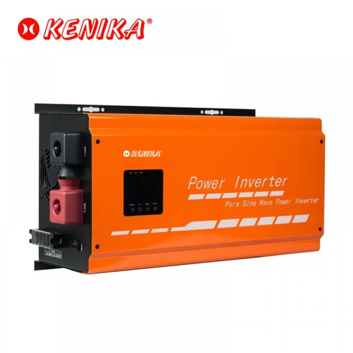 Kenika Inverter PSW LF KCT 2K24 2000 VA 1600 W 24 VDC With Charger Aki