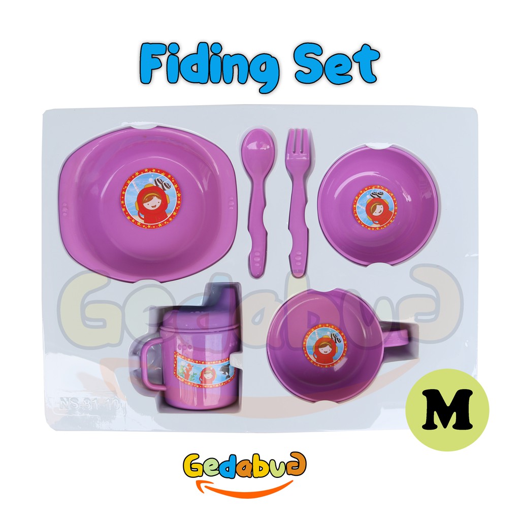 Perlengkapan Makan Bay Gift Set | Feeding Set Nishikawa ( Ukuran L )