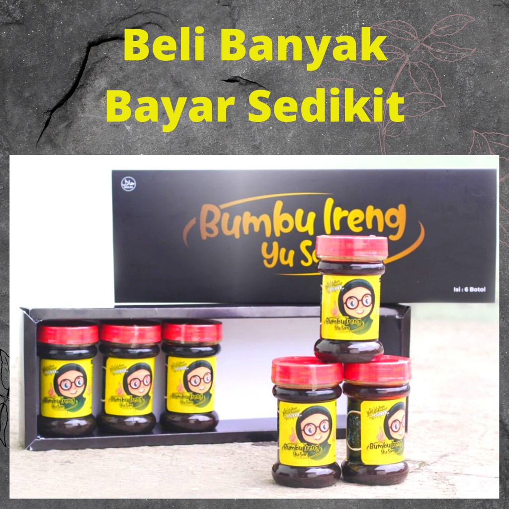 

1 kg Muat 6 - PAKET HEMAT Bumbu Ireng Yu San