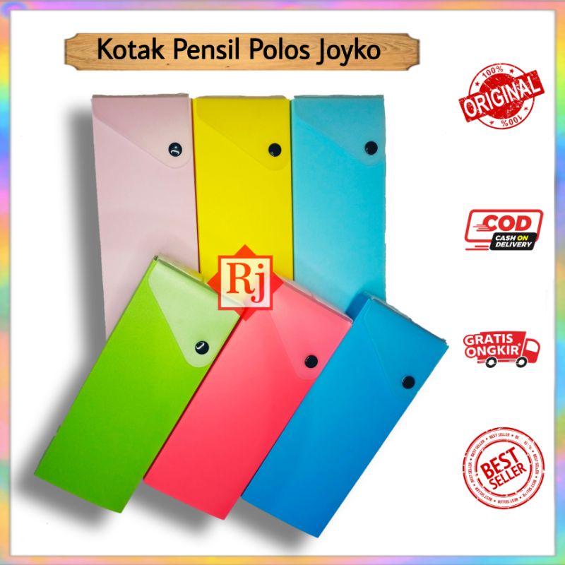 

Kotak Pensil Warna Polos Joyko