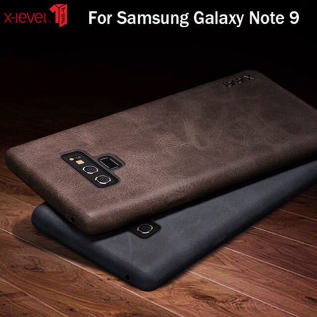 X-Level Vintage Leather Slim Case Original For Samsung Galaxy Note 9