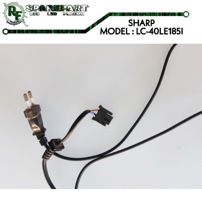 KABEL COLOKAN  TV LED SHARP LC-40LE185I  kabel colokan tv led sharp lc 40le185 i