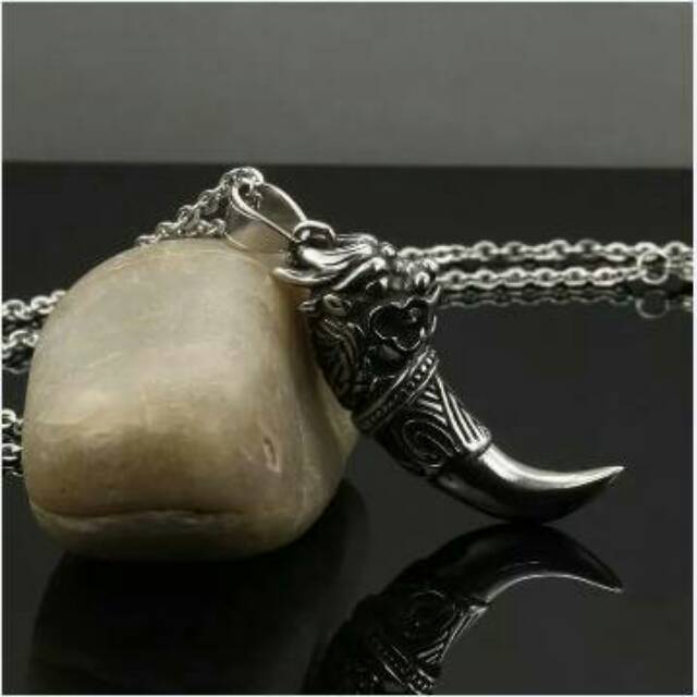 Kalung cowok pria / kalung naga/kalung murah/kalung titanium
