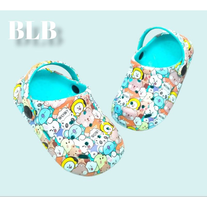 SANDAL BAIM ANAK UNISEX MOTIF SEPATU SANDAL ANAK BALITA TALI BELAKANG Perempuan dan laki laki TERBARU NYAMAN