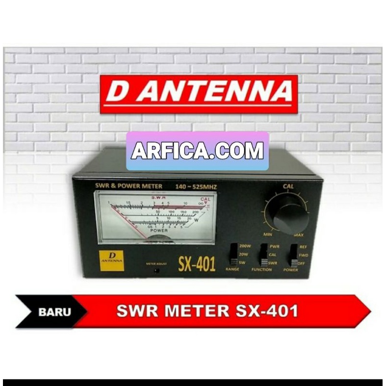 SWR POWER METER SX - 401 / SWR RADIO RIG HT SX 401 DUALBAND