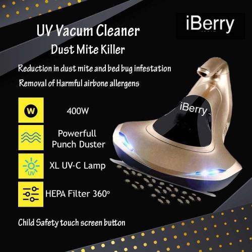 iberry UV Vacum Cleaner Dust Mite Killer Vacuum Cleaners Penyedot Debu