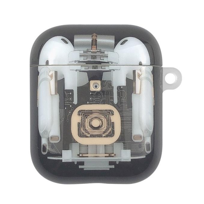 Airpods 1 2 Mechanical Machine Transparent Silicone Airpods Case