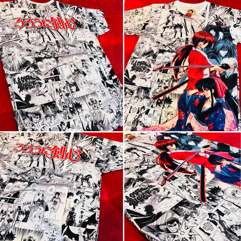 Tshirt Samurai X Battosai Fullprint