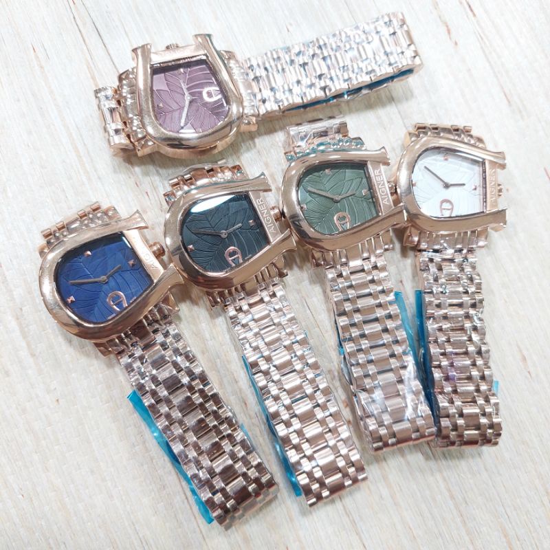 Jam Tangan Aigner A1800 Original Genua Due Rosegold