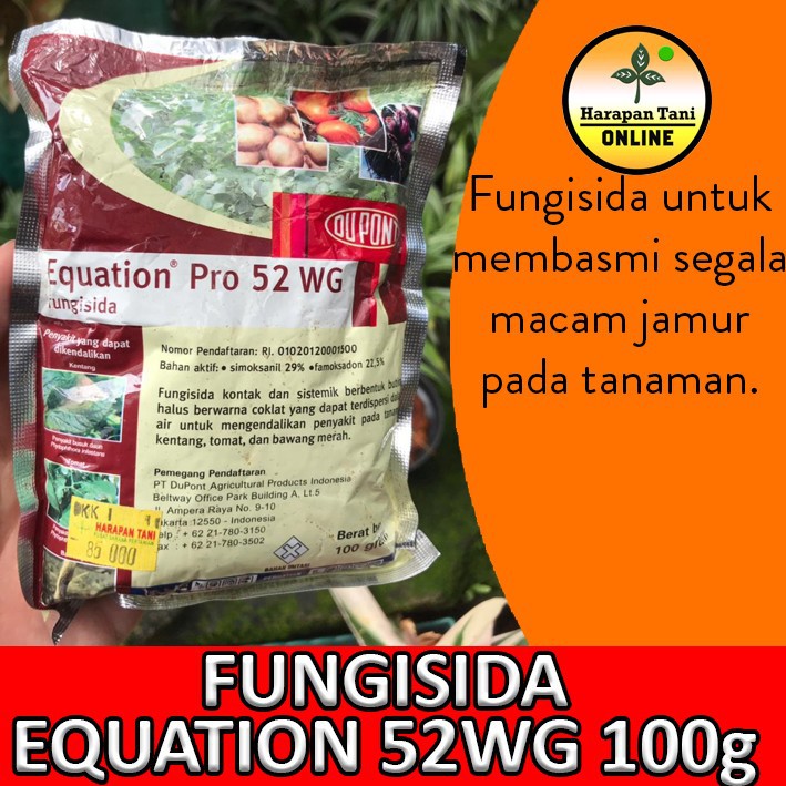Equation Pro 52WG 100g | Equation Pro 52WG 30g | Fungisida | Pembasmi Jamur Tanaman