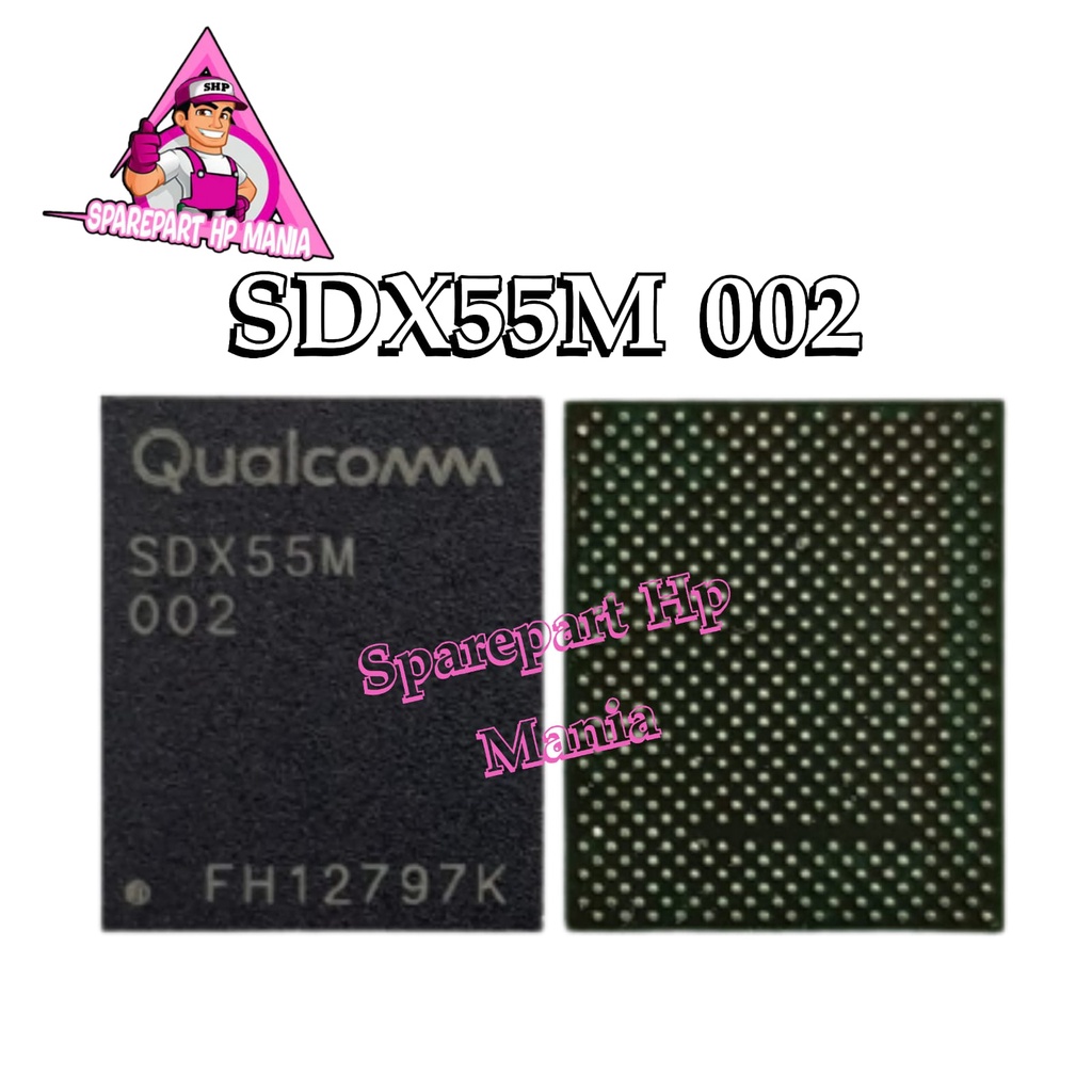 IC BASEBAND CPU SDX55M 002 IP 12 PRO MAX MINI MI 10T ORIGINAL NEW SDX 55M-002