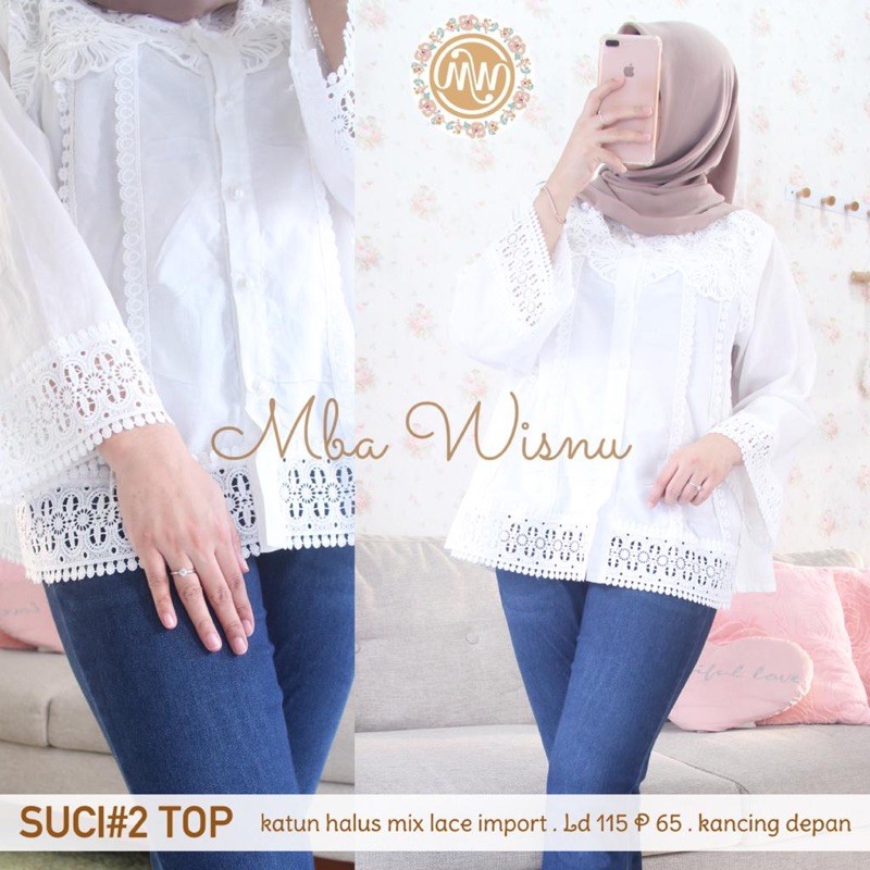 ATASAN WANITA TERBARU - SUCI #2 TOP BY MBA WISNU BEST SELLER