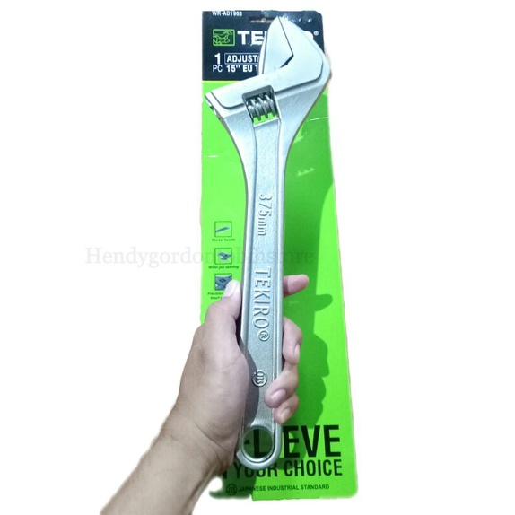 TEKIRO Kunci Inggris 15" / Adjustable Wrench 15 INCH / Kunci inggris 15 inch Original Tekiro