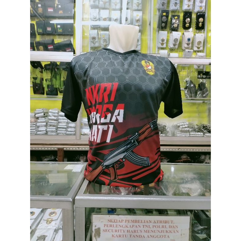 Kaos Jersey NKRI Harga Mati Printing