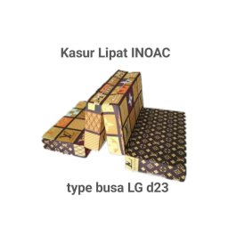 Kasur lipat 4 busa inoac d23 hijau uk 90x10 / Kasur lipat inoac ori