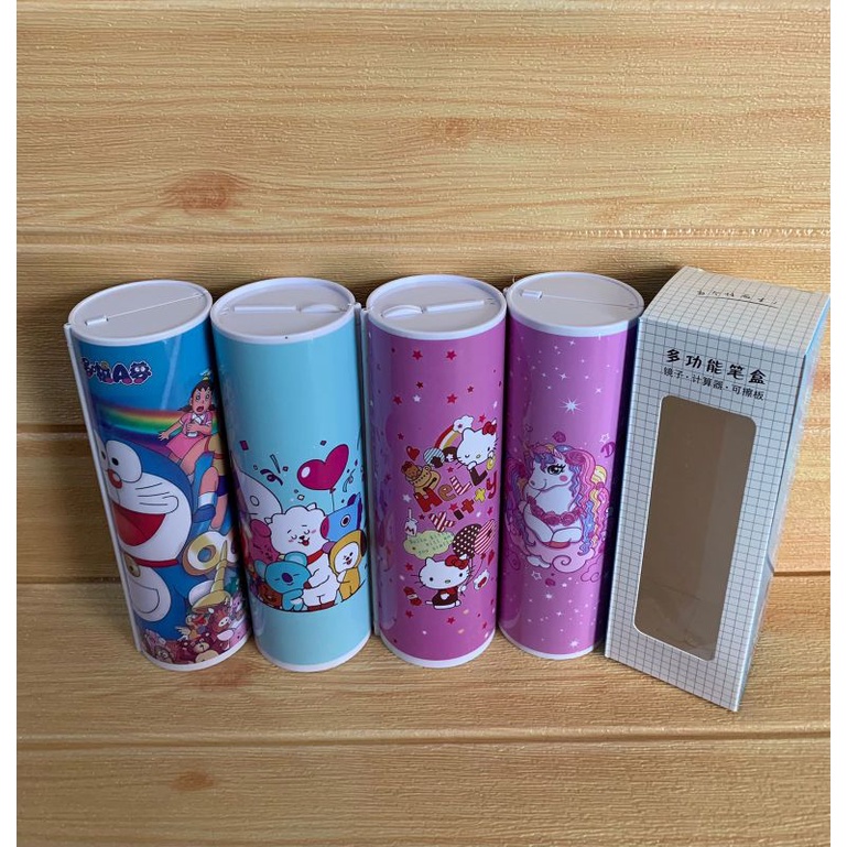Tempat Pensil Tabung Import Tempat Pensil Magic bentuk Tabung karakter kekinian Tempat Pensil NBX