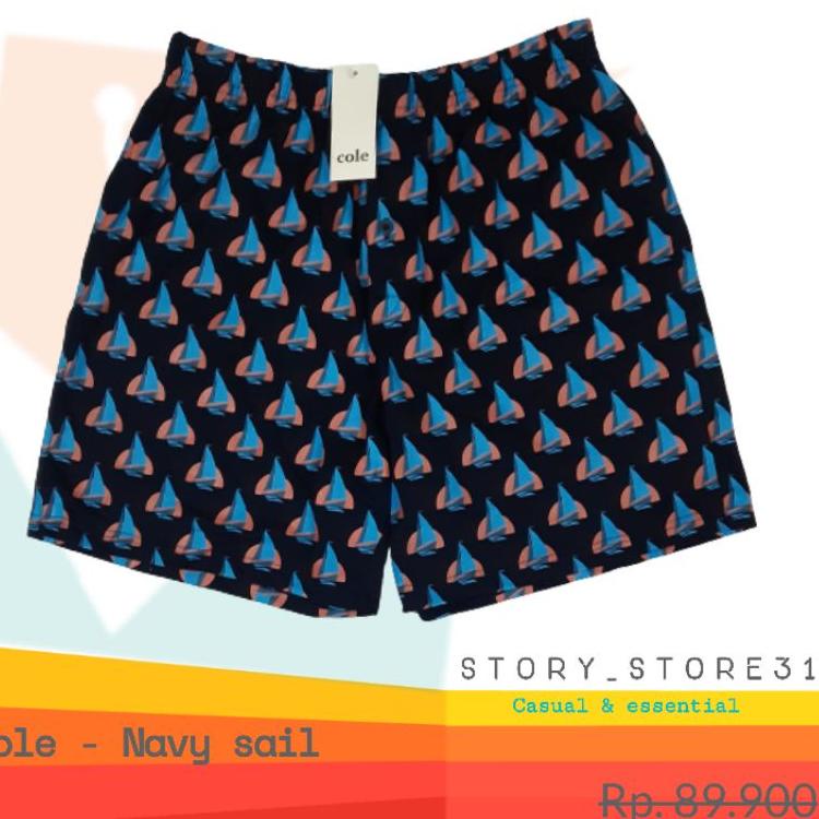 LANGSUNG KIRIM.. CELANA PENDEK PRIA BOXER COLE