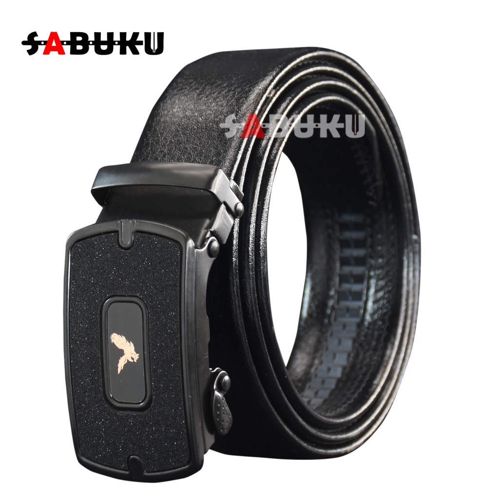 Ikat Pinggang Pria Tipe Rell Otomatis Fashion Pria Kekinian Sabuk Mewah  - 100