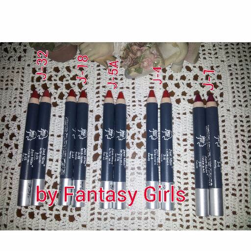 [BPOM] lipstik Just Miss serut pensil hitam series MERAH