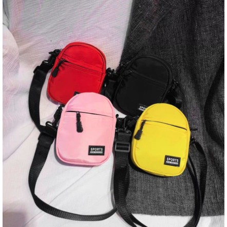 BAJ FEMY- Tas Selempang Wanita Mini Sport Sporty Swag Sling bag Tas Slempang - BE / TF009