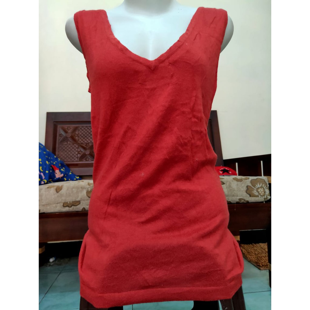 PL GRADE A atasan rajut tanktop