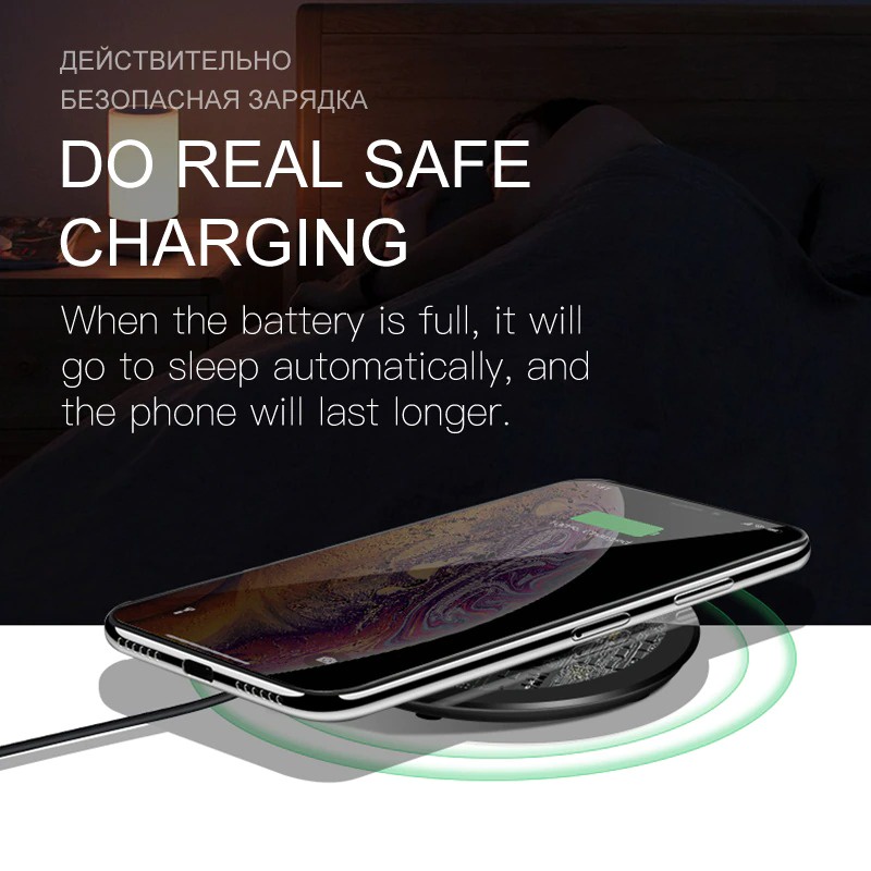 Wireless Charger Fast Charging 30W - ES30WTMG - Black