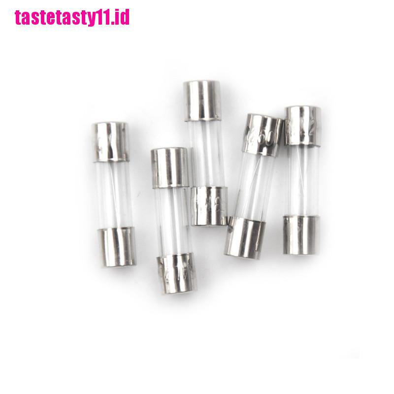 【TTID】100Pcs/Box 5*20mm 3.15A 250V Fuses 3.15 Amp Glass Tube Fast-Blow Fuse