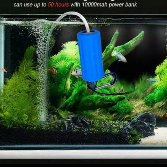Aerator ACDC ac dc aerator usb airpump aerator usb dc pompa udara aquarium Portable pancing
