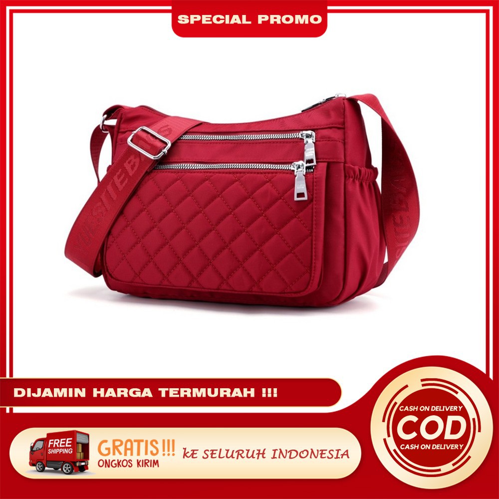 TAS SELEMPANG WANITA CEWEK PEREMPUAN FASHION FELICIA REMAJA KEKINIAN