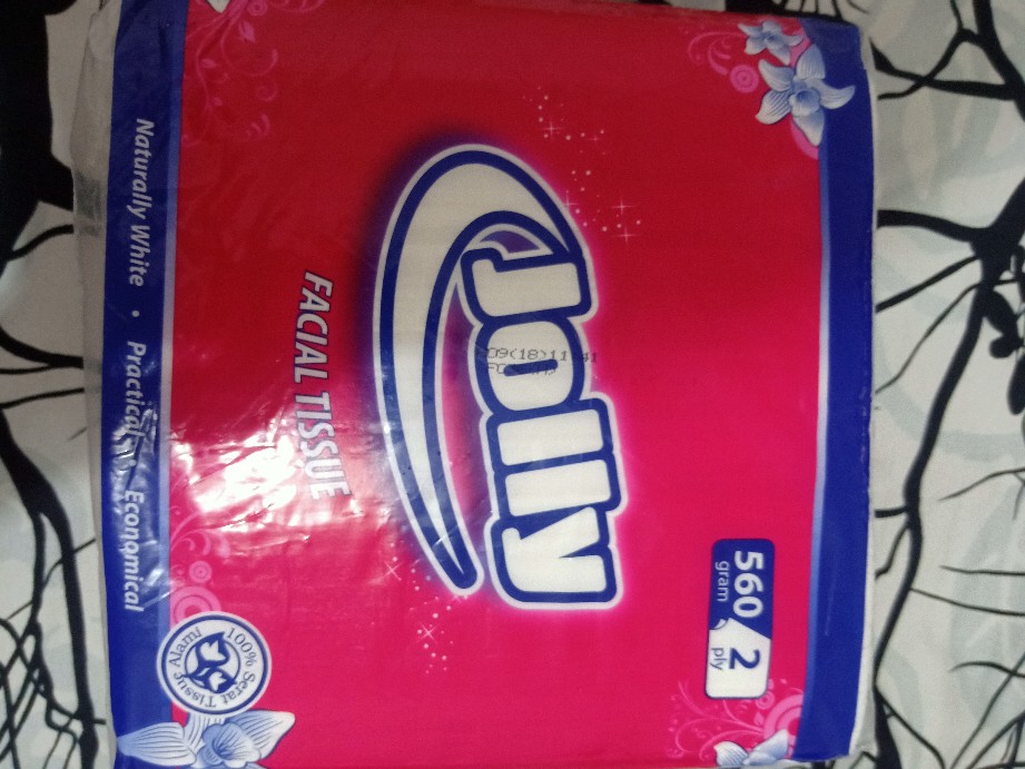 ( Tissue Jolly Kiloan 560 Gram ) Tisu Facial 2ply (no.150)