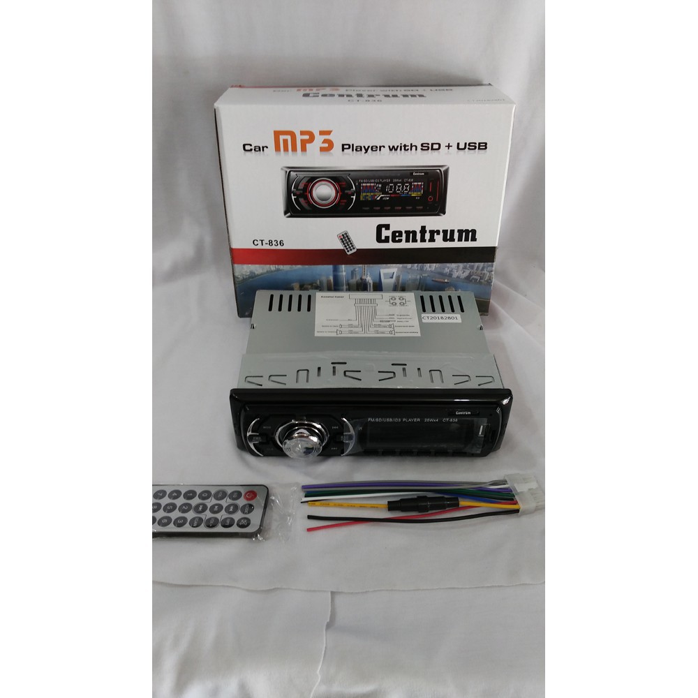 TAPE AUDIO MOBIL CENTRUM SINGLE DIN - AUDIO & VIDEO MOBIL - AKSESORIS INTERIOR MOBIL