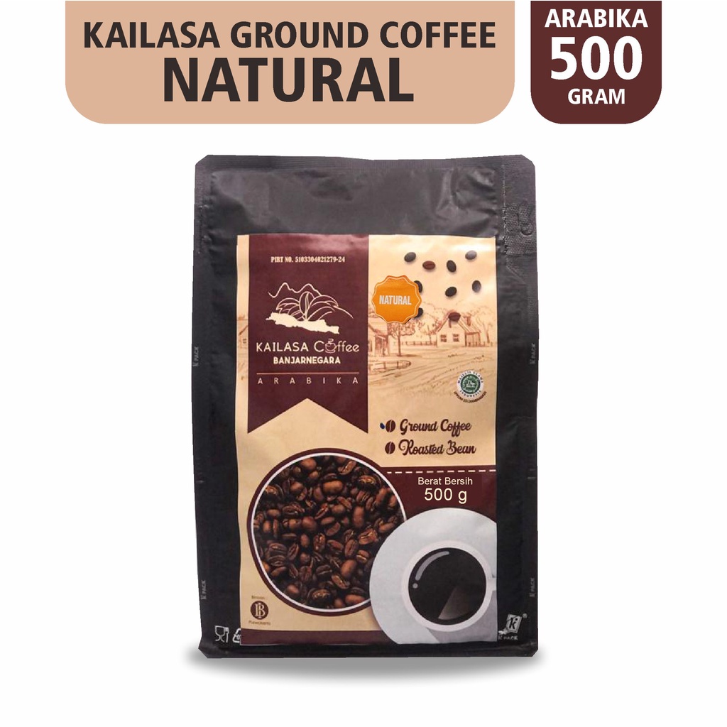 

Kailasa Coffee Ground NATURAL Proses 500 Gram
