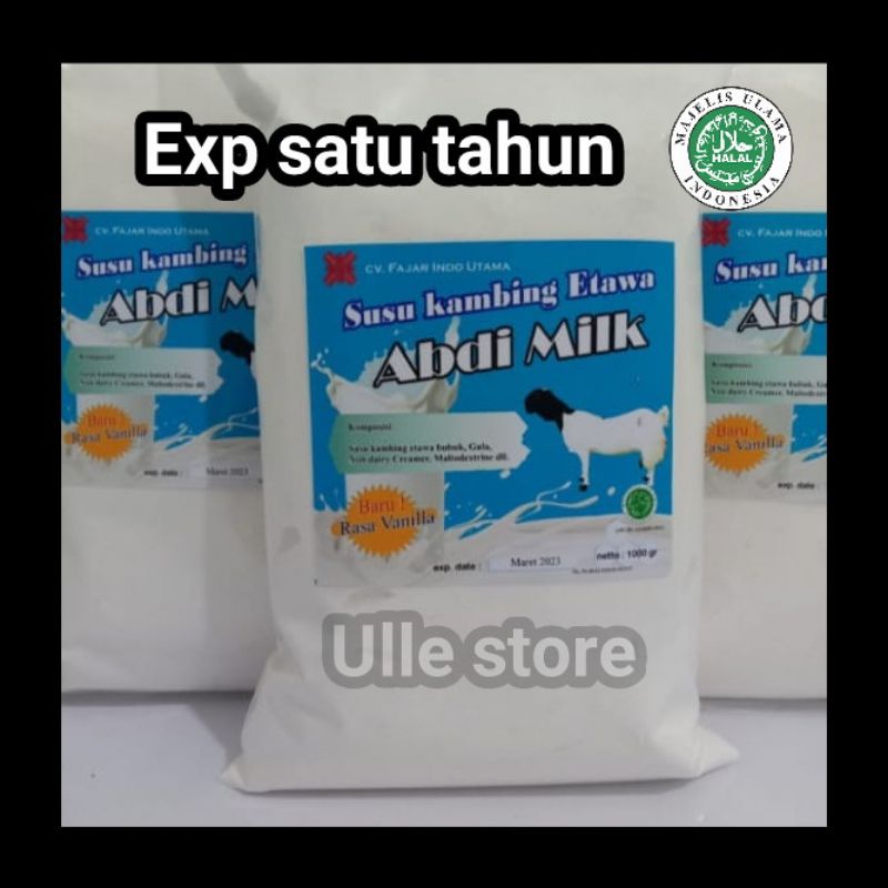 

Susu Kambing Etawa Bubuk Grade 2 Rasa Vanila