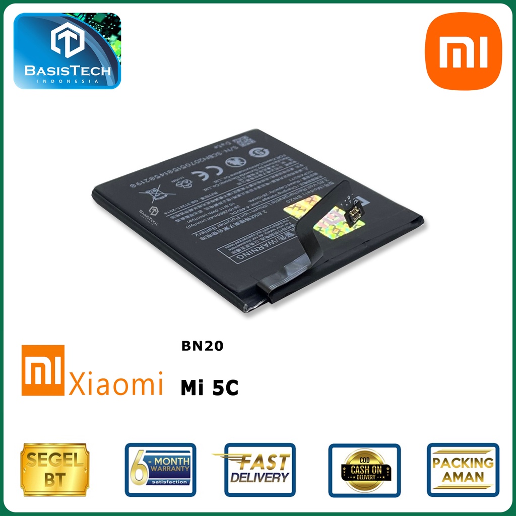 BATERAI XIAOMI Mi 5C - BN20 - ORI99 GOOD QUALITY