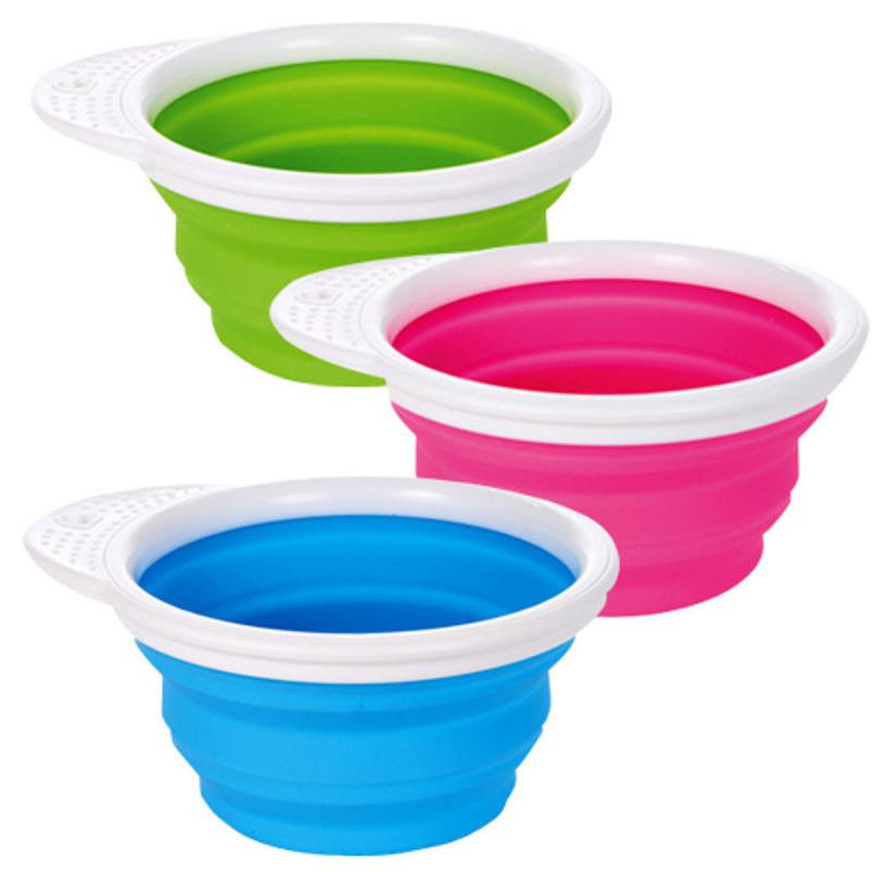 Munchkin Go Bowl / Mangkok Silikon Bayi 12m+