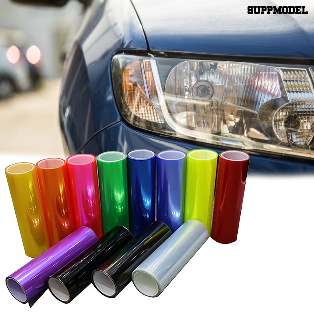 Sl Stiker Vinyl Tint Untuk Lampu Depankabut Mobil