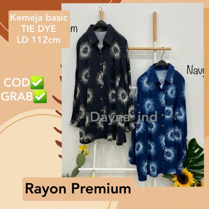 atasan wanita / kemeja tie dye / atasan tie dye / kemeja wanita / set tie dye / set tie die