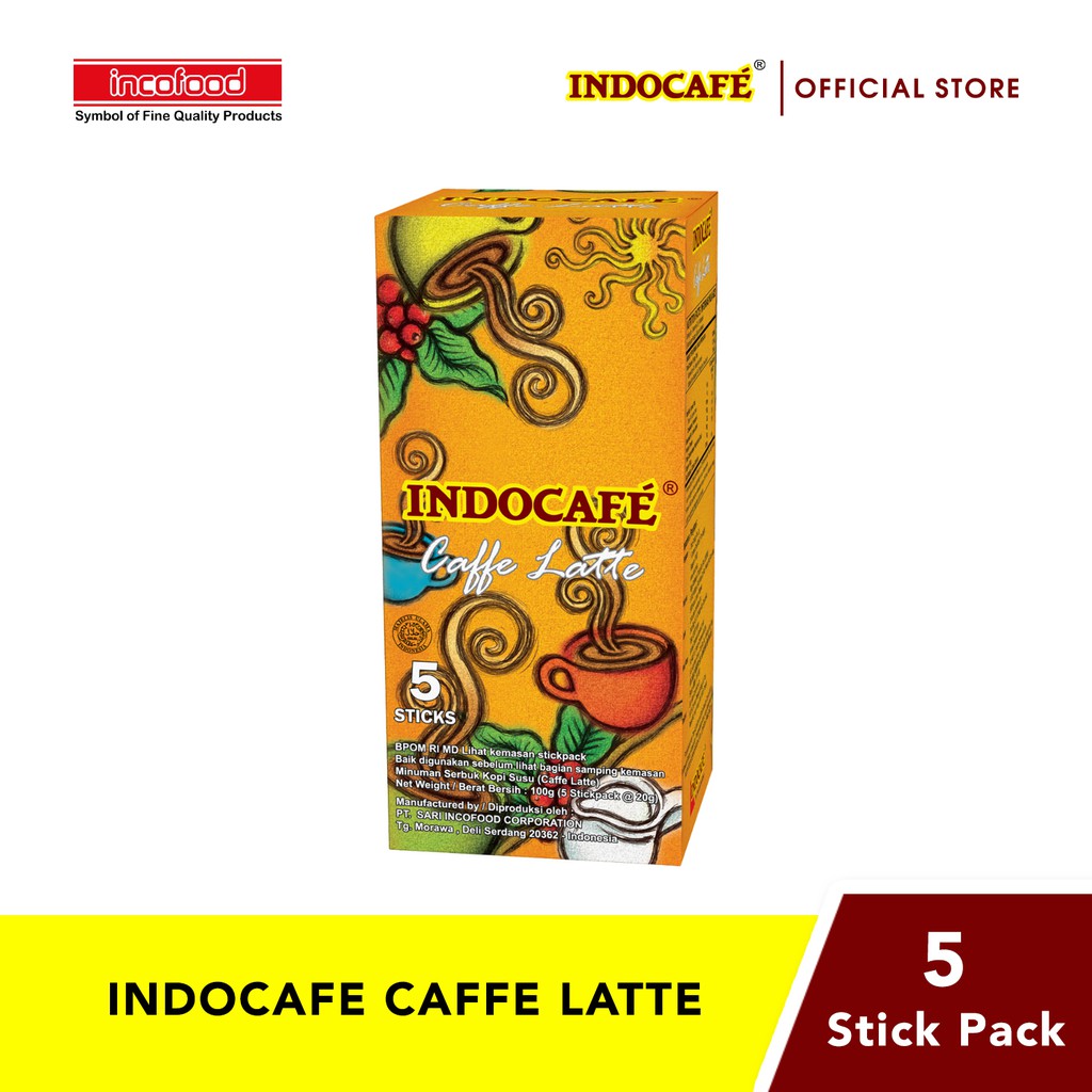 Indocafe Caffe Latte (5 stick)