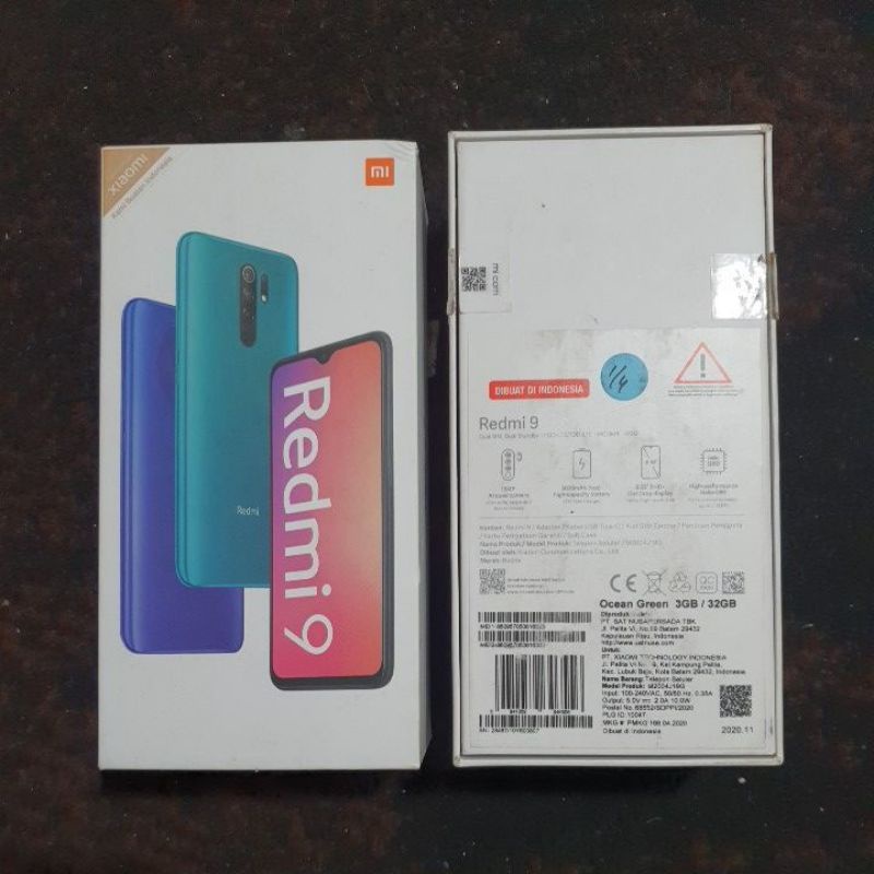 DUS BOOK KARDUS BOX XIAOMI REDMI 9 ORIGINAL COPOTAN