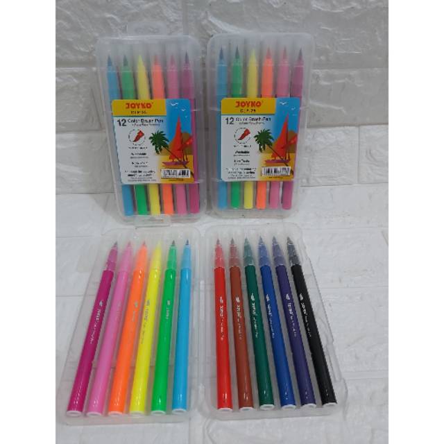 

Color Brush pen joyko 12 warna CLP-25