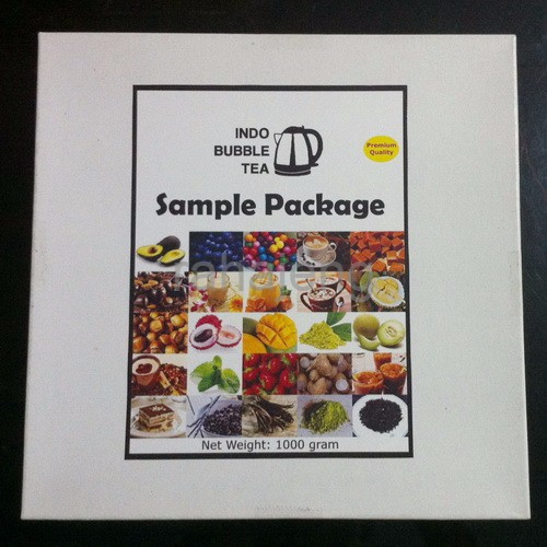 

Sample Package / Paket Tester (all flavor powder & tea variant)