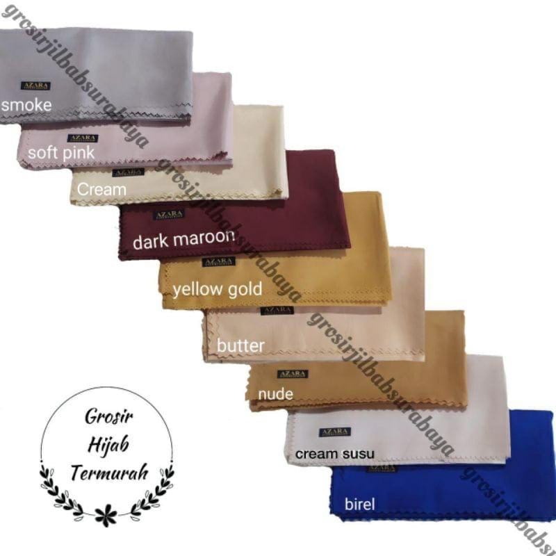 Hijab segiempat Oskara laser cut /Oscara /Japan / Jilbab voal miracle plain lasercut azara-Birel