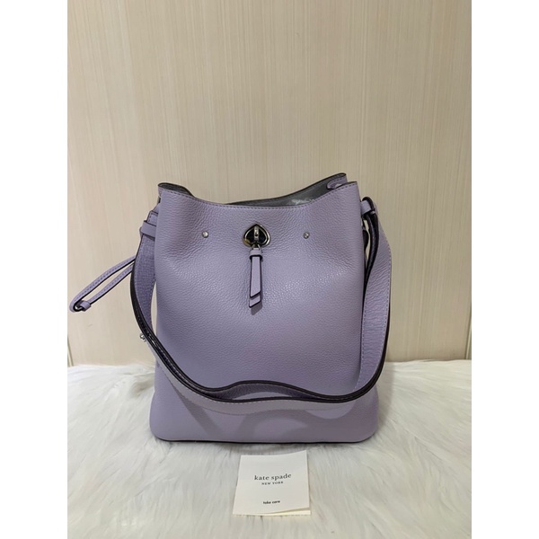 KATE SPADE KS MARTI LARGE BUCKET FROZEN LILAC