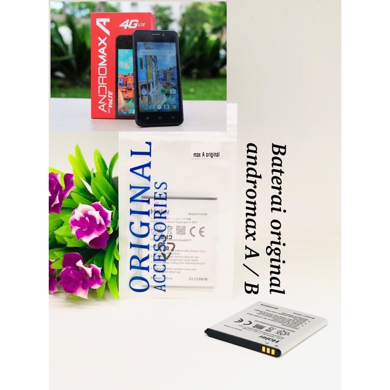 batrrai andromax A max B ORIGINAL CABUTAN HP SMARTFREN