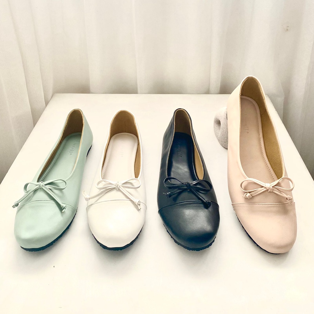 AURELL - Namira Flatshoes Wanita Bigsize 41-46 Garansi 60 Hari