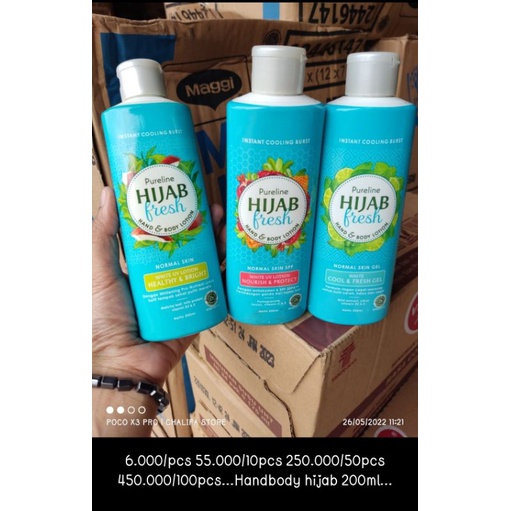 Handbody Hijab fresh 200ml