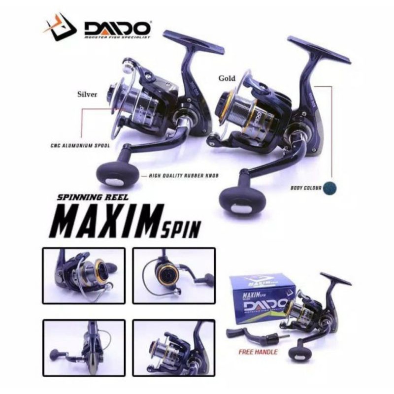 REEL PANCING DAIDO MAXIM SPIN BONUS HENDEL