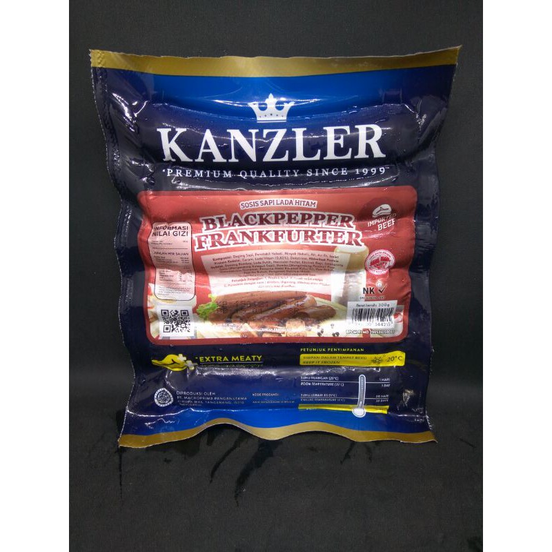 

KANZLER BLACKPAPPER FRANKFURTER