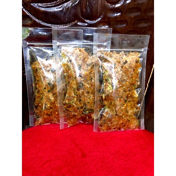 KERIPIK KACA DAUN JERUK 50gr /KERIPIK KACA CIKRUH 50gr